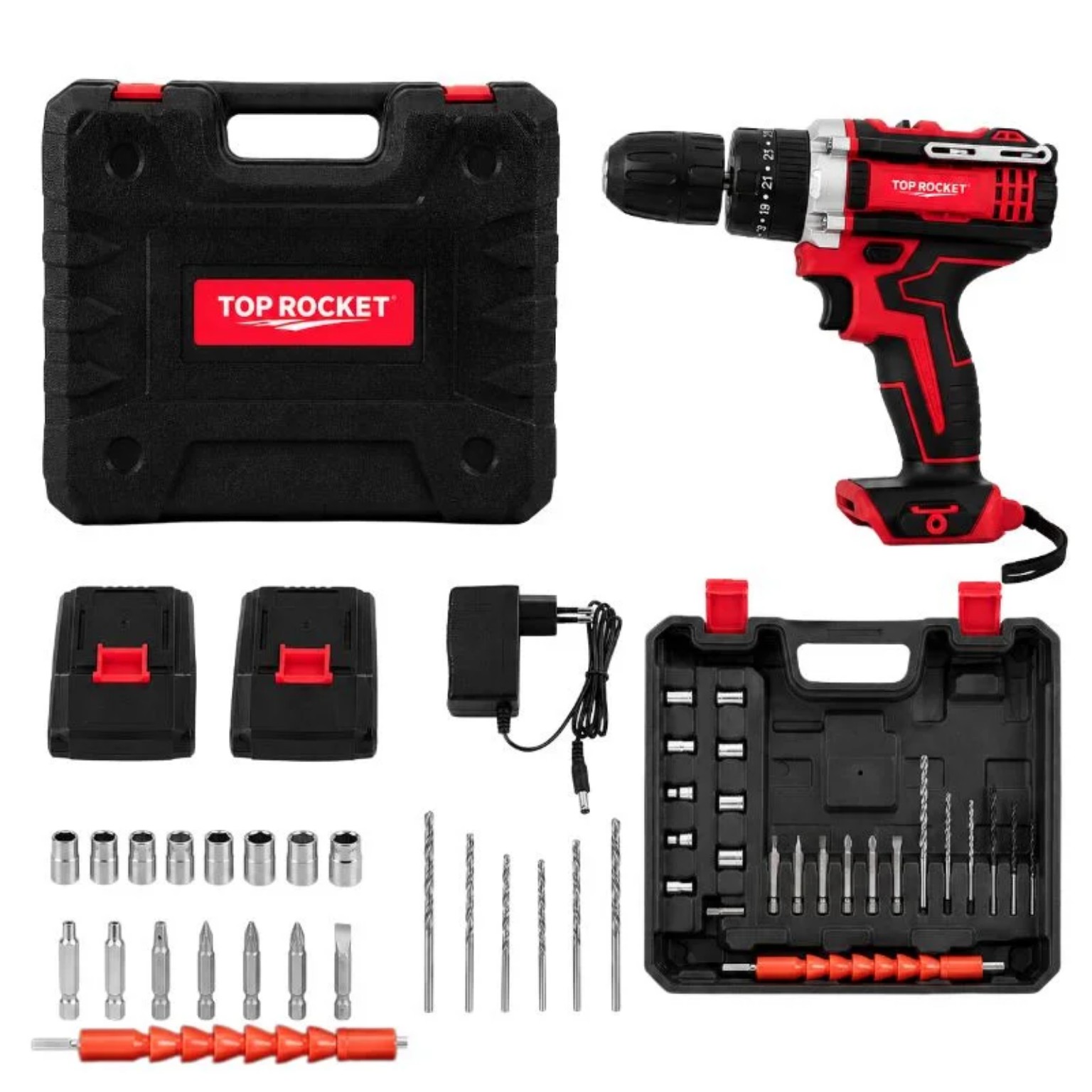 Top Rocket Cordless Drill Set